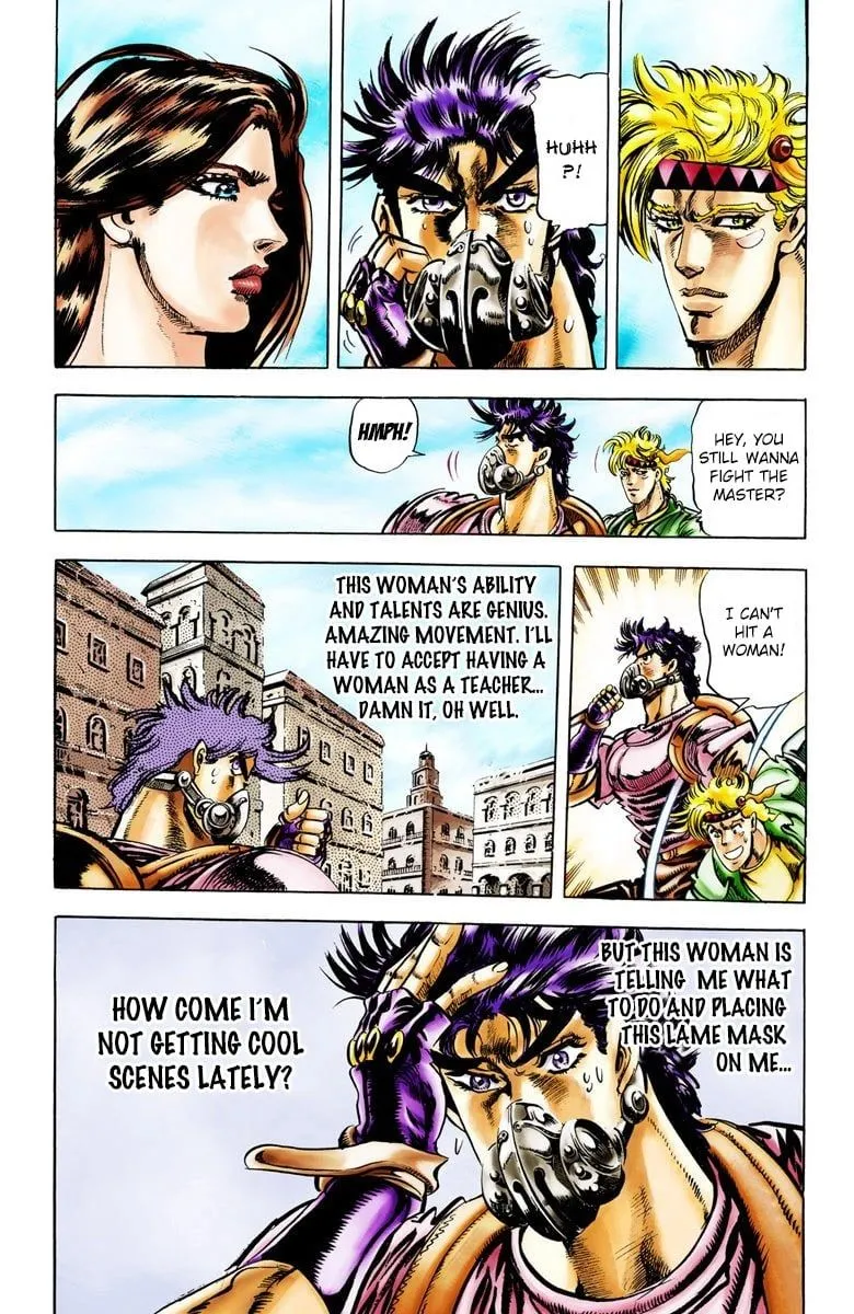 Read JoJo_s Bizarre Adventure Part 2 Battle Tendency Official Colored Manga Online