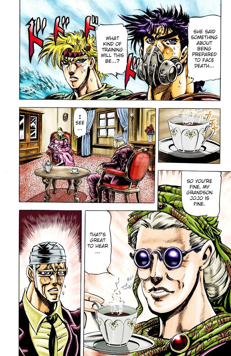 Read JoJo_s Bizarre Adventure Part 2 Battle Tendency Official Colored Manga Online