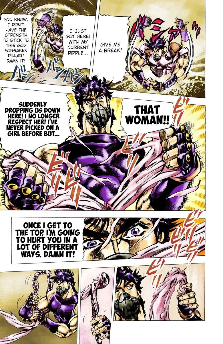 Read JoJo_s Bizarre Adventure Part 2 Battle Tendency Official Colored Manga Online