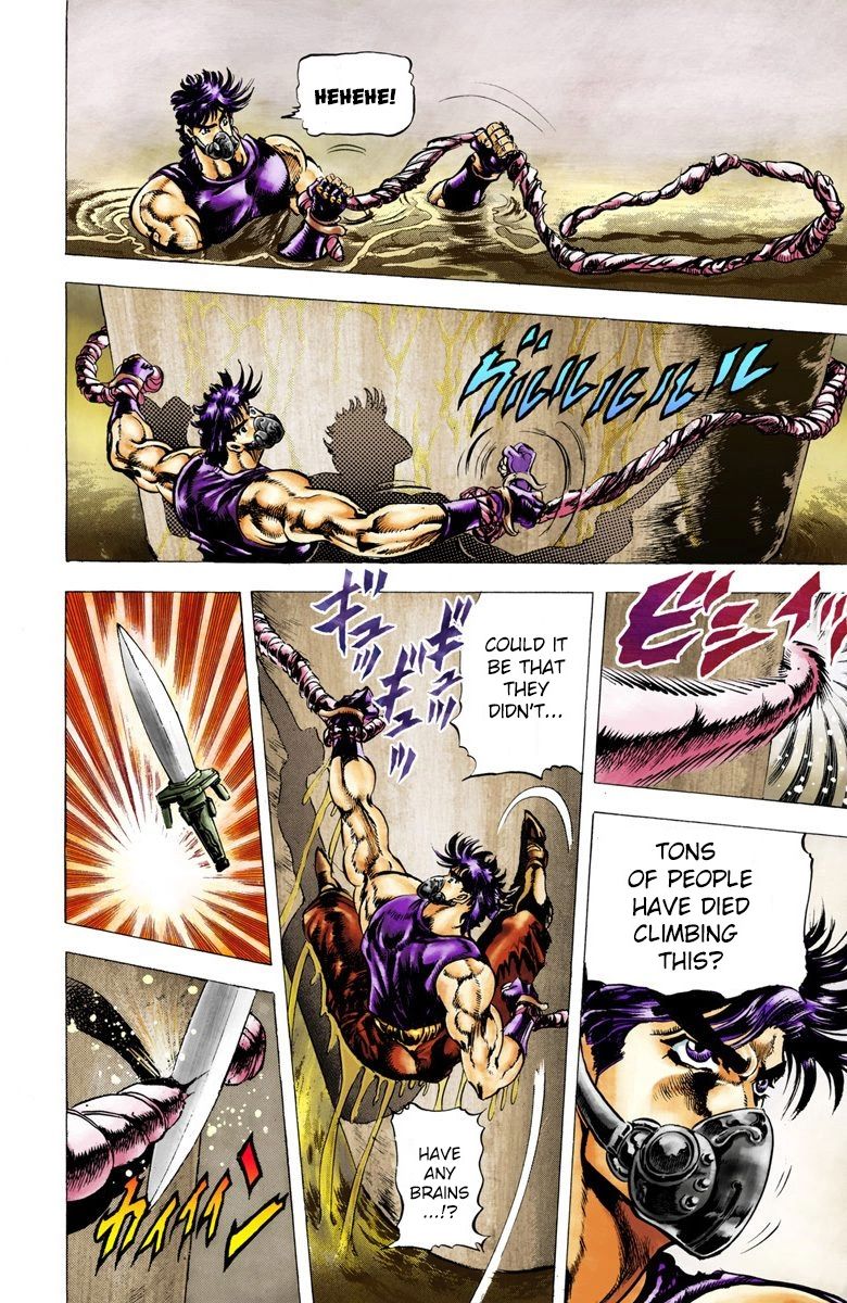 Read JoJo_s Bizarre Adventure Part 2 Battle Tendency Official Colored Manga Online