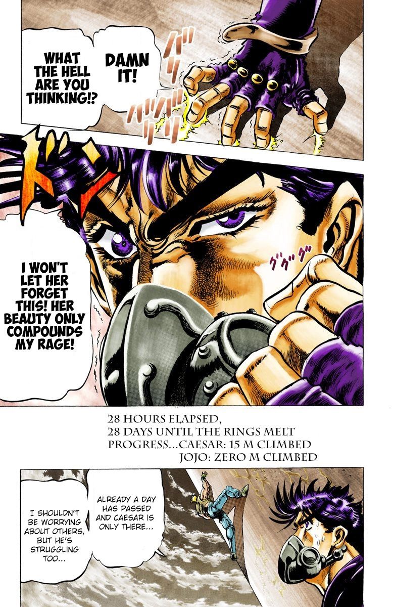 Read JoJo_s Bizarre Adventure Part 2 Battle Tendency Official Colored Manga Online