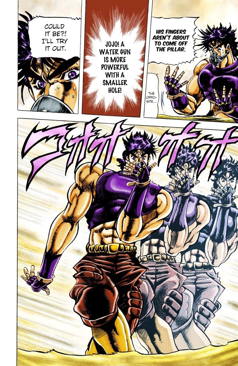 Read JoJo_s Bizarre Adventure Part 2 Battle Tendency Official Colored Manga Online