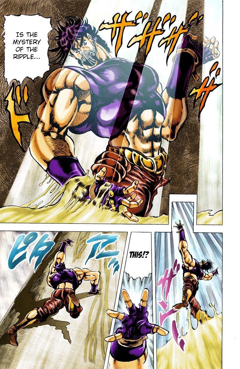 Read JoJo_s Bizarre Adventure Part 2 Battle Tendency Official Colored Manga Online