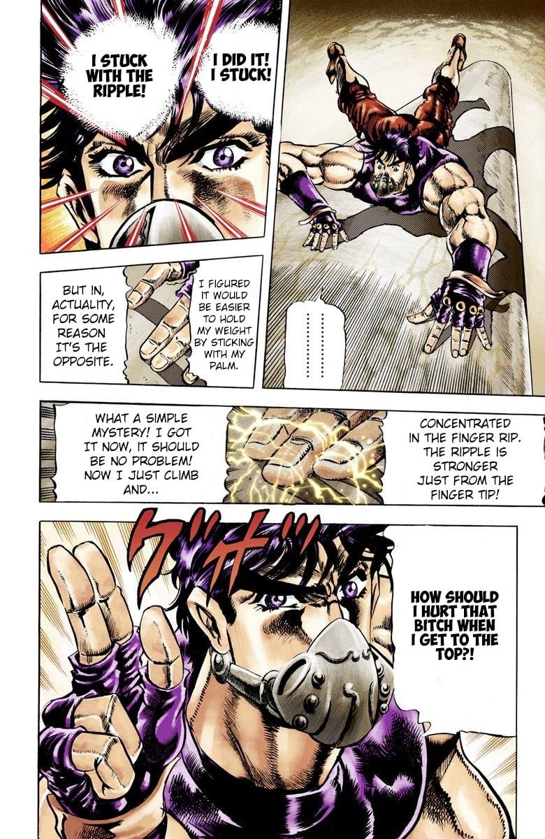 Read JoJo_s Bizarre Adventure Part 2 Battle Tendency Official Colored Manga Online