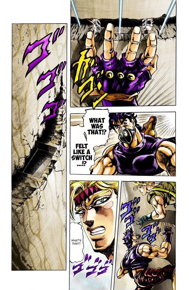 Read JoJo_s Bizarre Adventure Part 2 Battle Tendency Official Colored Manga Online