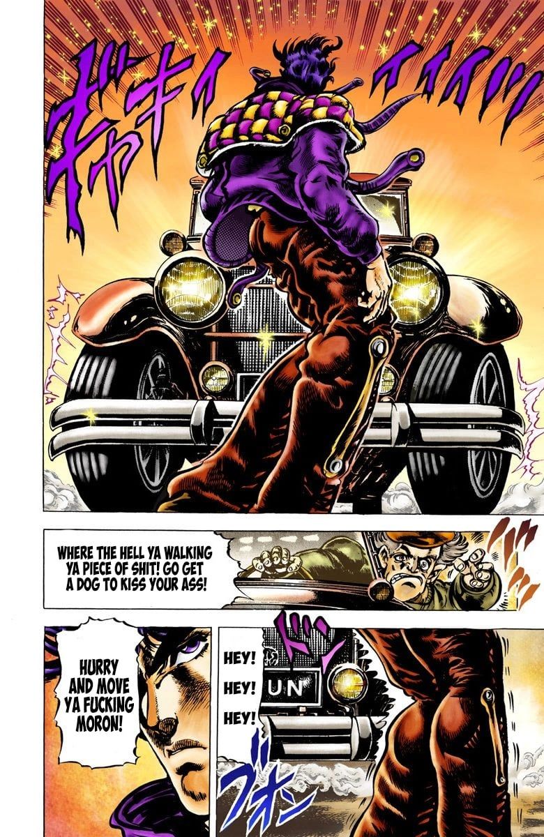 Read JoJo_s Bizarre Adventure Part 2 Battle Tendency Official Colored Manga Online