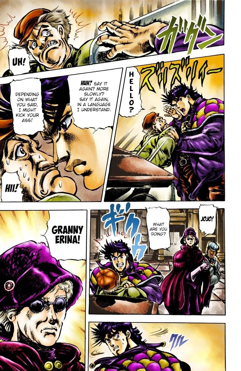 Read JoJo_s Bizarre Adventure Part 2 Battle Tendency Official Colored Manga Online