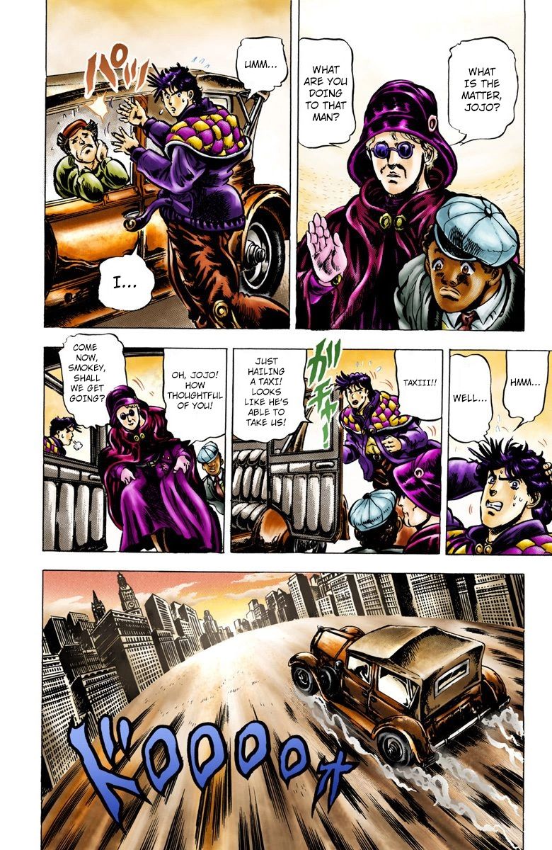 Read JoJo_s Bizarre Adventure Part 2 Battle Tendency Official Colored Manga Online