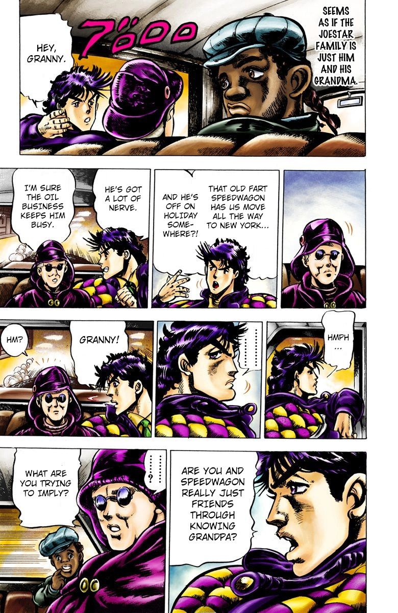 Read JoJo_s Bizarre Adventure Part 2 Battle Tendency Official Colored Manga Online