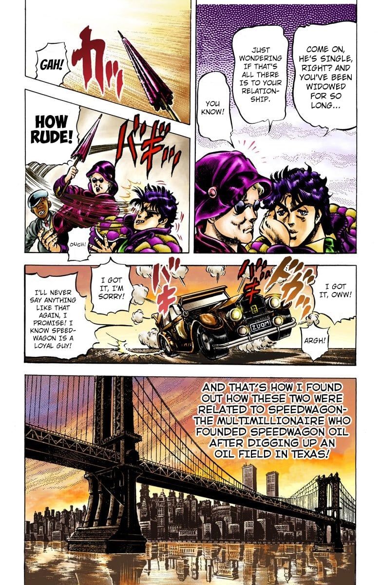 Read JoJo_s Bizarre Adventure Part 2 Battle Tendency Official Colored Manga Online