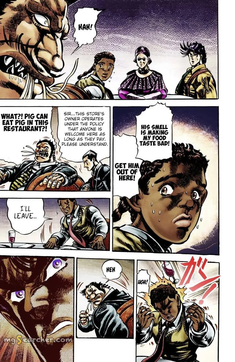Read JoJo_s Bizarre Adventure Part 2 Battle Tendency Official Colored Manga Online