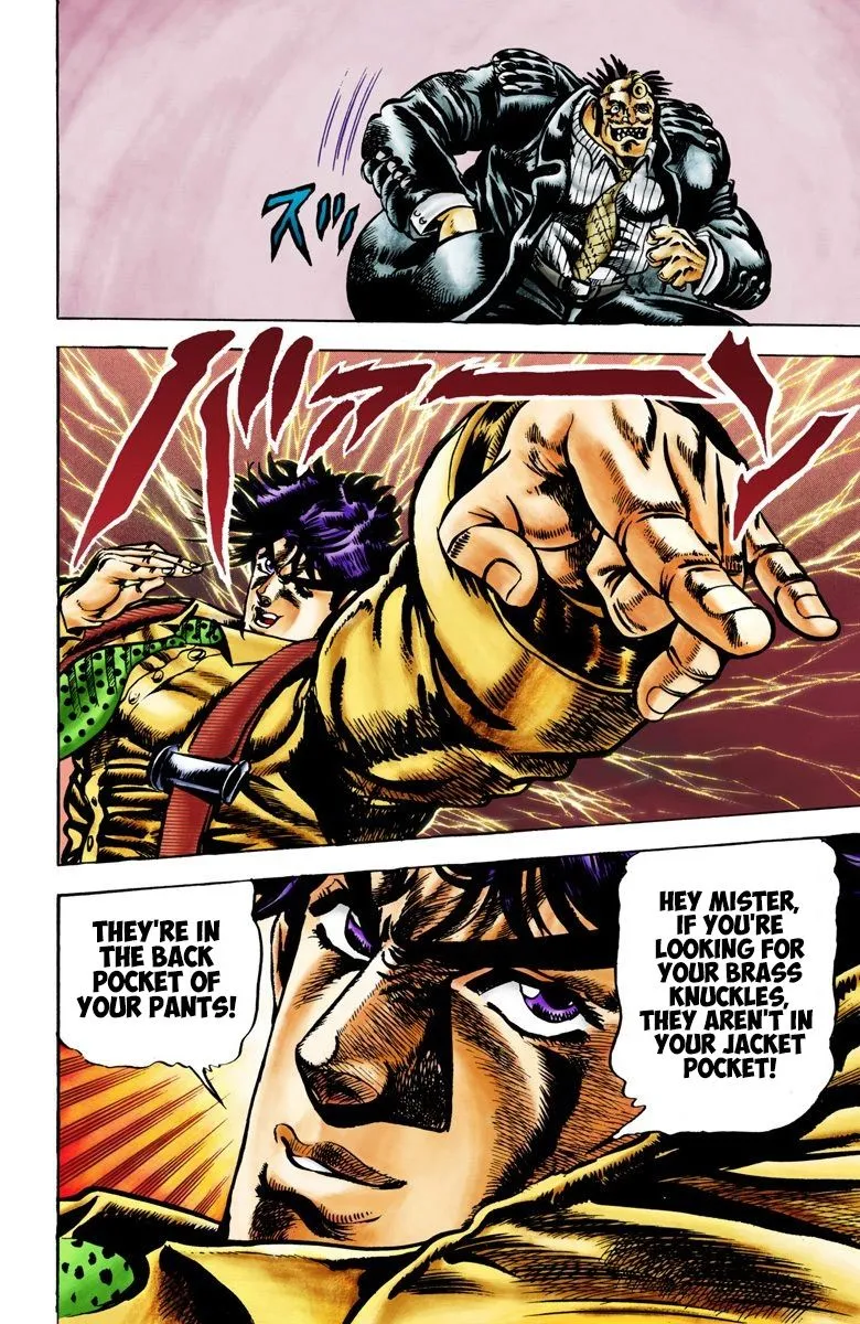 Read JoJo_s Bizarre Adventure Part 2 Battle Tendency Official Colored Manga Online