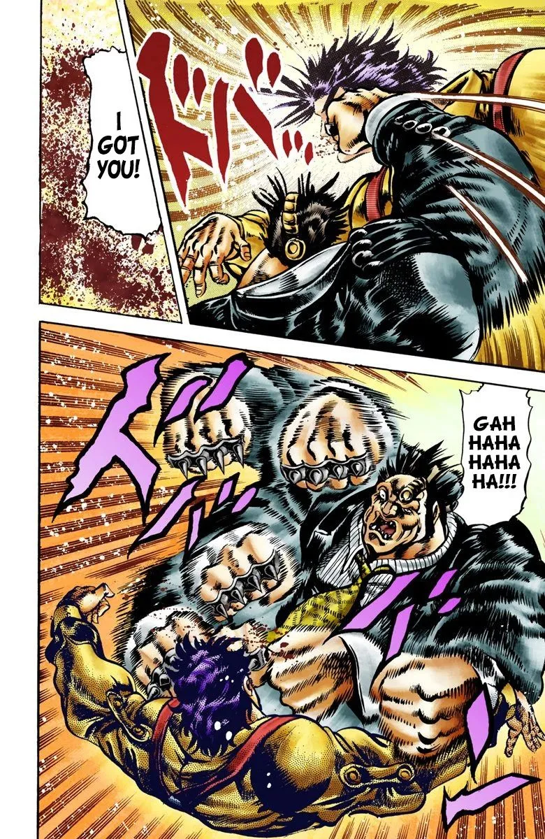 Read JoJo_s Bizarre Adventure Part 2 Battle Tendency Official Colored Manga Online