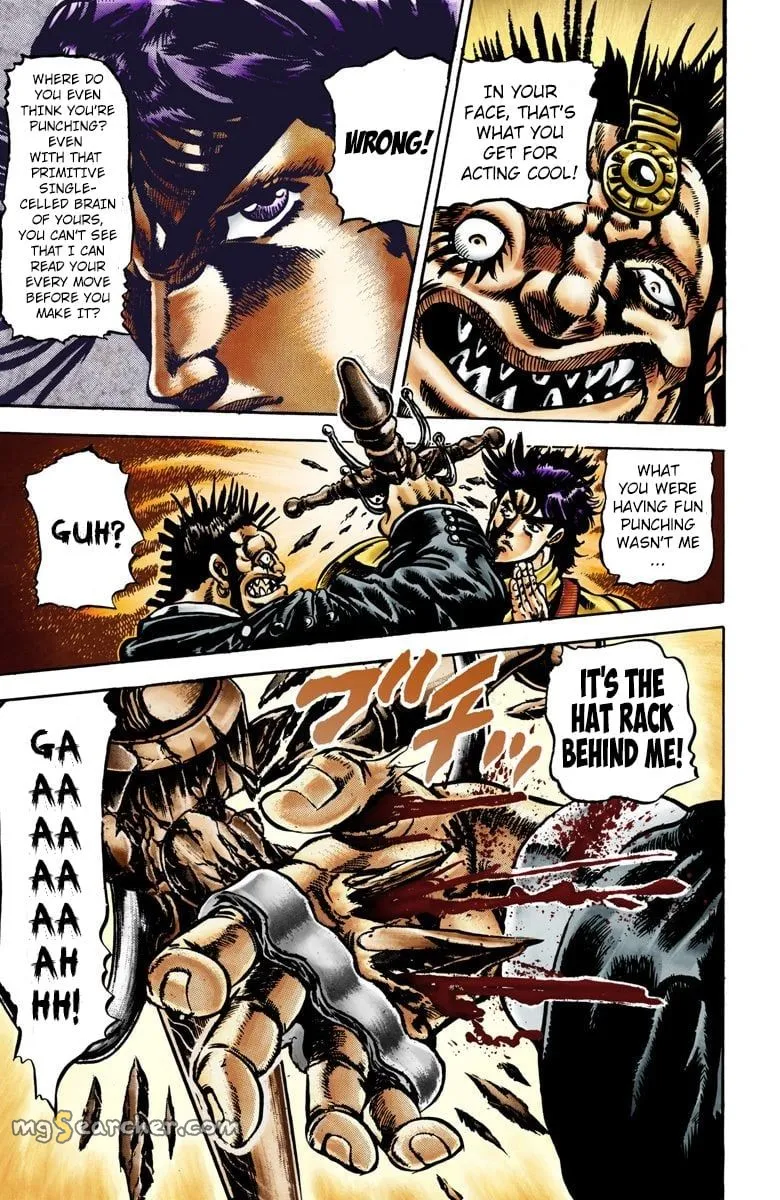 Read JoJo_s Bizarre Adventure Part 2 Battle Tendency Official Colored Manga Online
