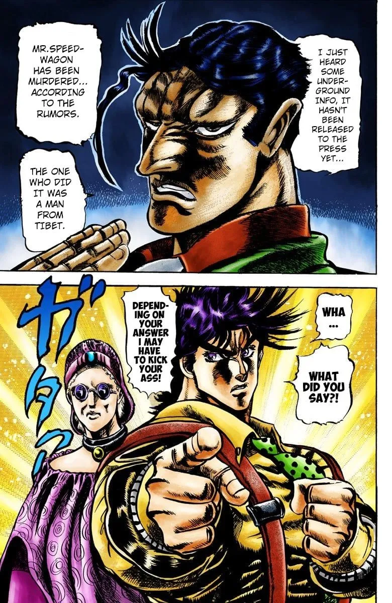 Read JoJo_s Bizarre Adventure Part 2 Battle Tendency Official Colored Manga Online