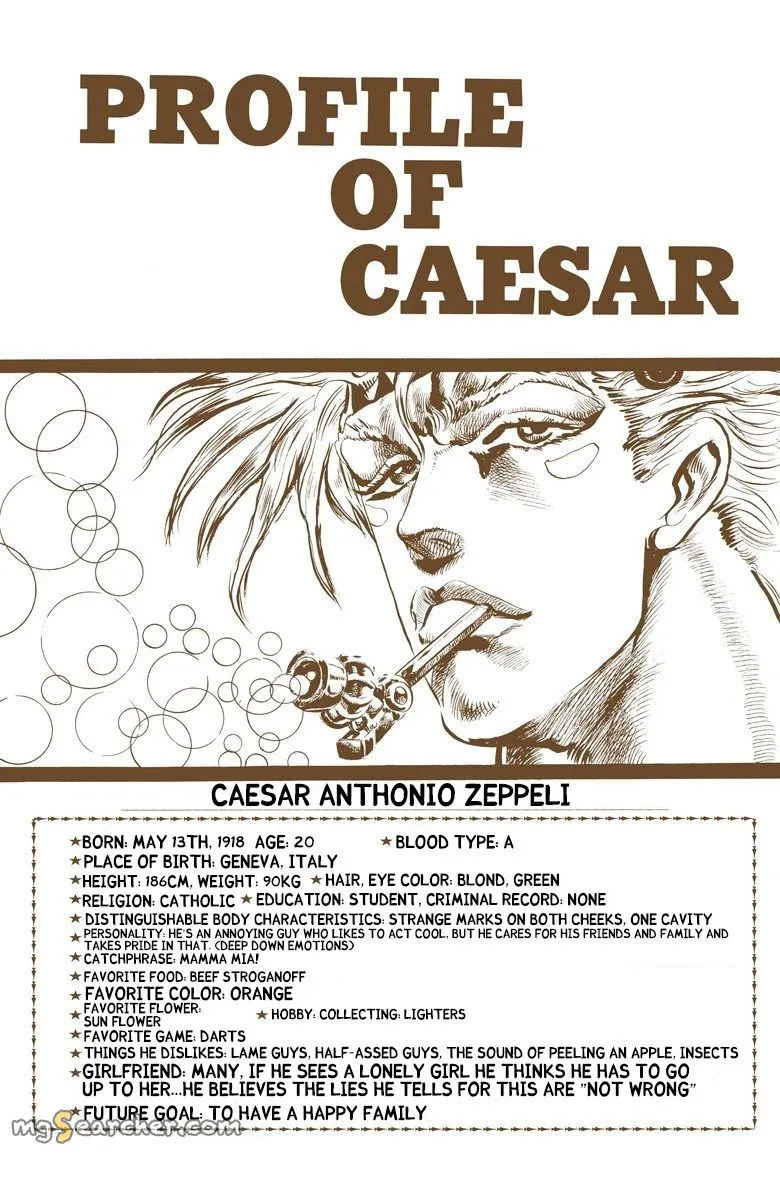 Read JoJo_s Bizarre Adventure Part 2 Battle Tendency Official Colored Manga Online