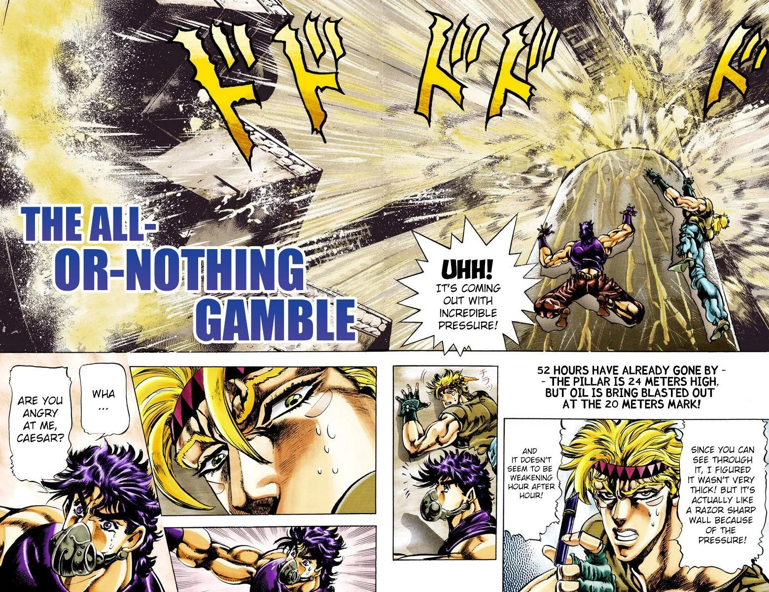 Read JoJo_s Bizarre Adventure Part 2 Battle Tendency Official Colored Manga Online