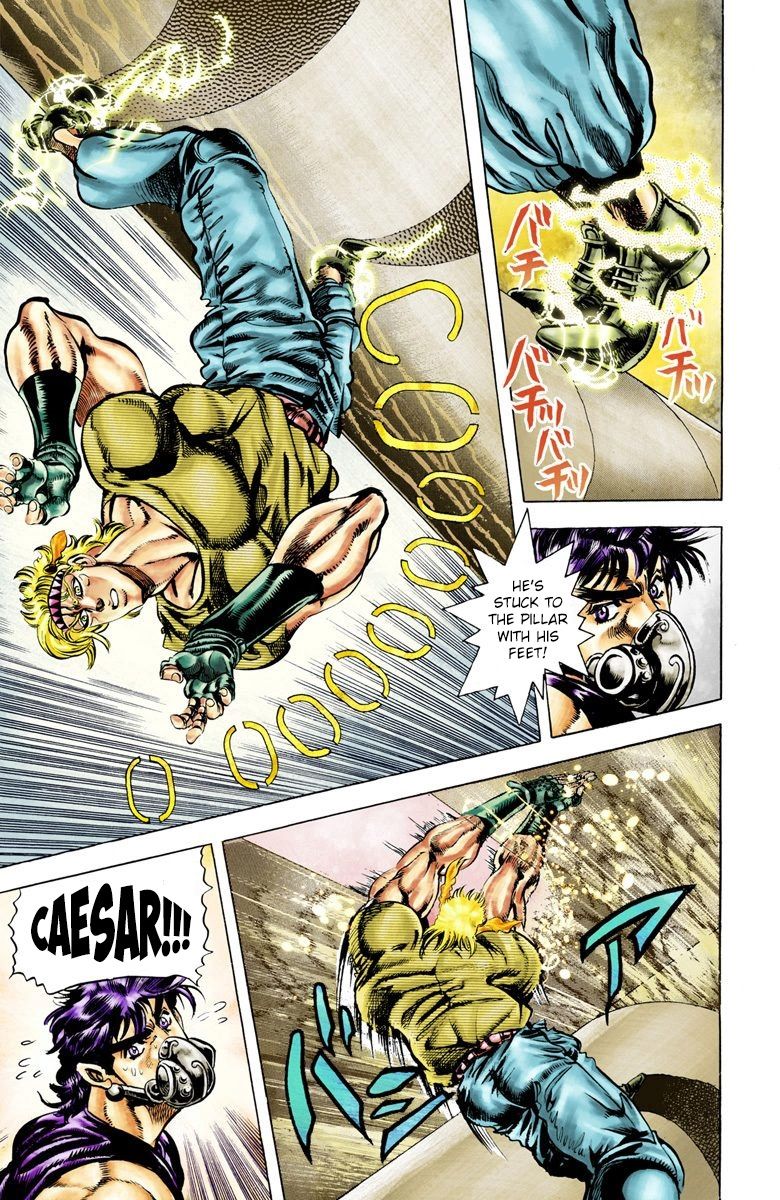 Read JoJo_s Bizarre Adventure Part 2 Battle Tendency Official Colored Manga Online