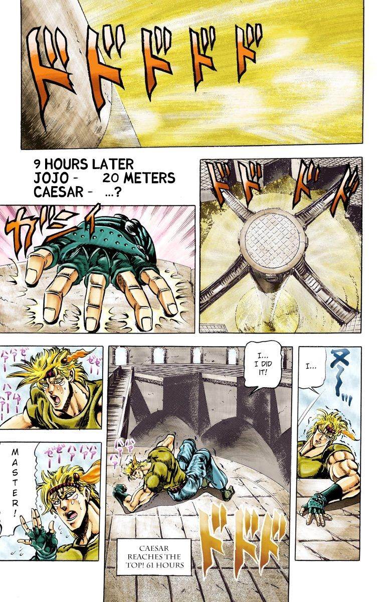 Read JoJo_s Bizarre Adventure Part 2 Battle Tendency Official Colored Manga Online