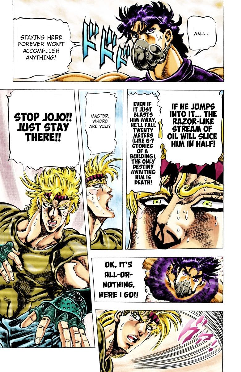 Read JoJo_s Bizarre Adventure Part 2 Battle Tendency Official Colored Manga Online