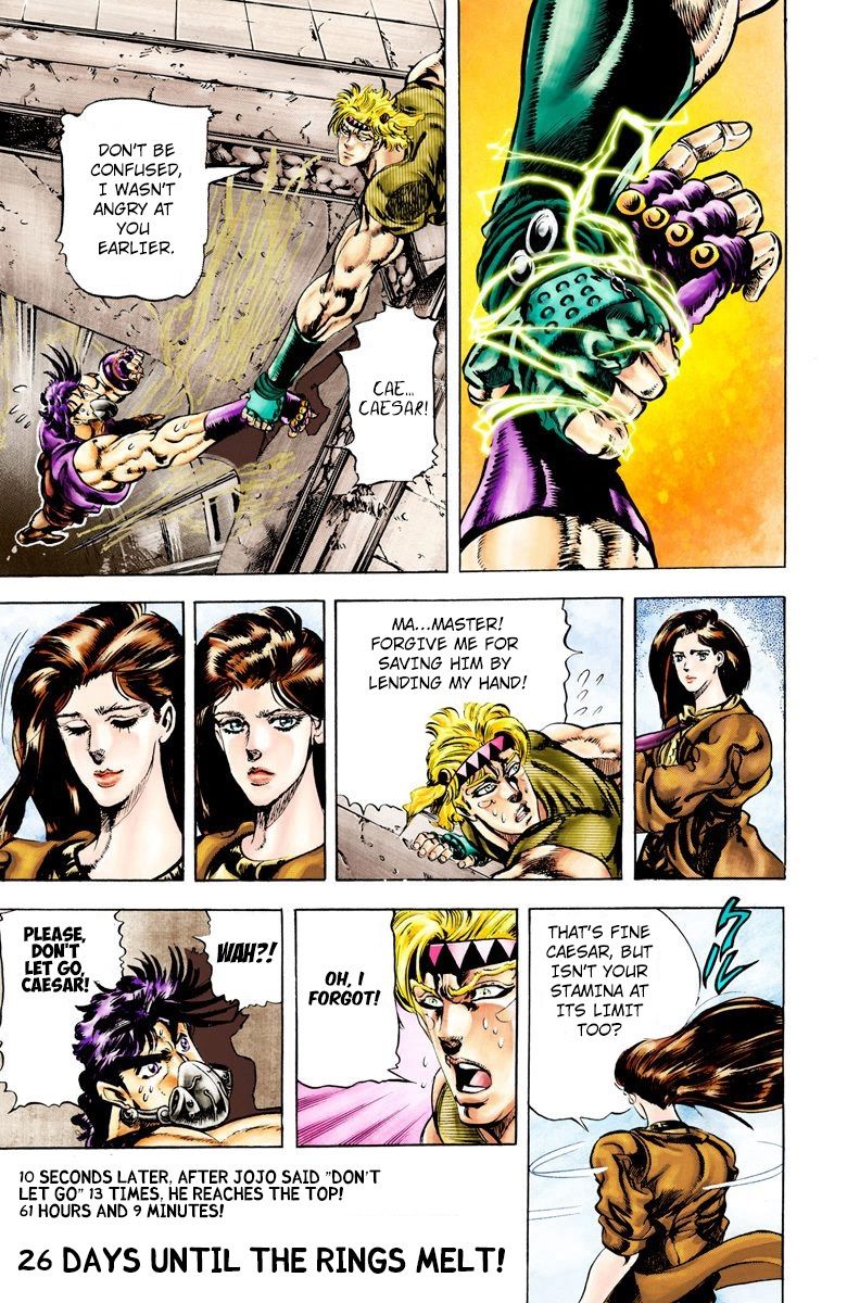 Read JoJo_s Bizarre Adventure Part 2 Battle Tendency Official Colored Manga Online