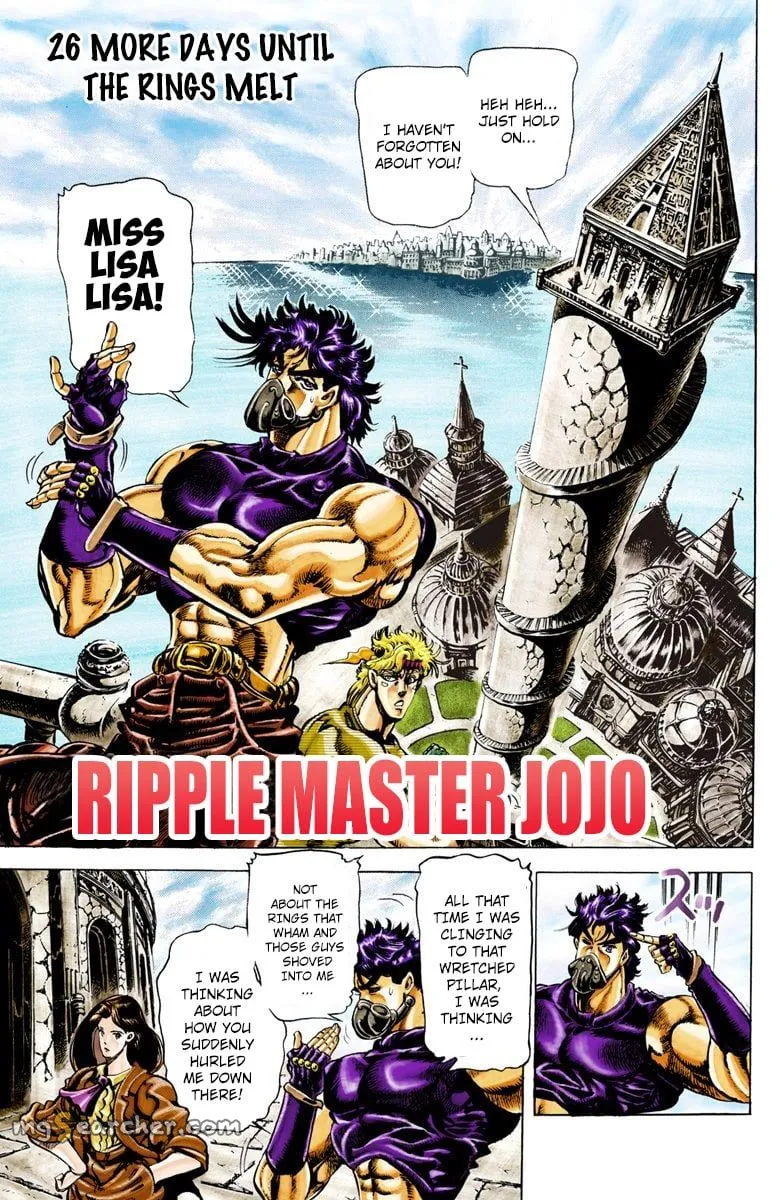Read JoJo_s Bizarre Adventure Part 2 Battle Tendency Official Colored Manga Online