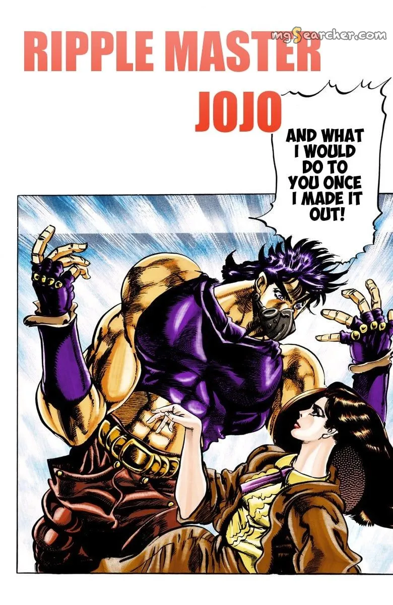 Read JoJo_s Bizarre Adventure Part 2 Battle Tendency Official Colored Manga Online