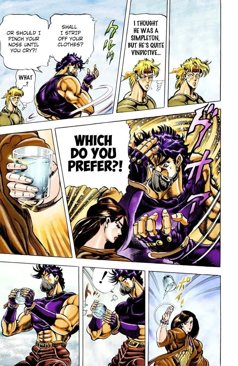Read JoJo_s Bizarre Adventure Part 2 Battle Tendency Official Colored Manga Online