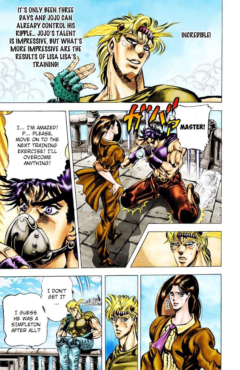 Read JoJo_s Bizarre Adventure Part 2 Battle Tendency Official Colored Manga Online