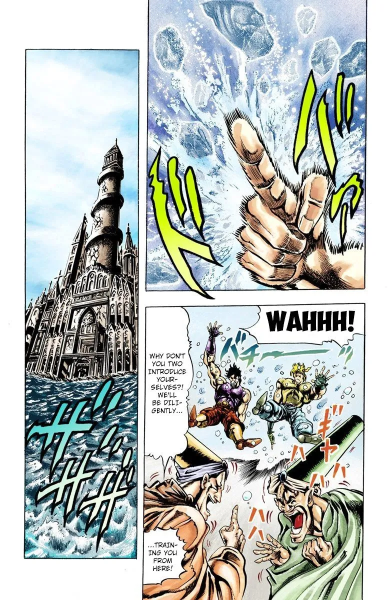 Read JoJo_s Bizarre Adventure Part 2 Battle Tendency Official Colored Manga Online