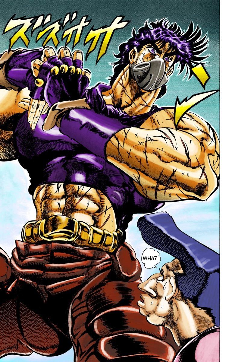 Read JoJo_s Bizarre Adventure Part 2 Battle Tendency Official Colored Manga Online