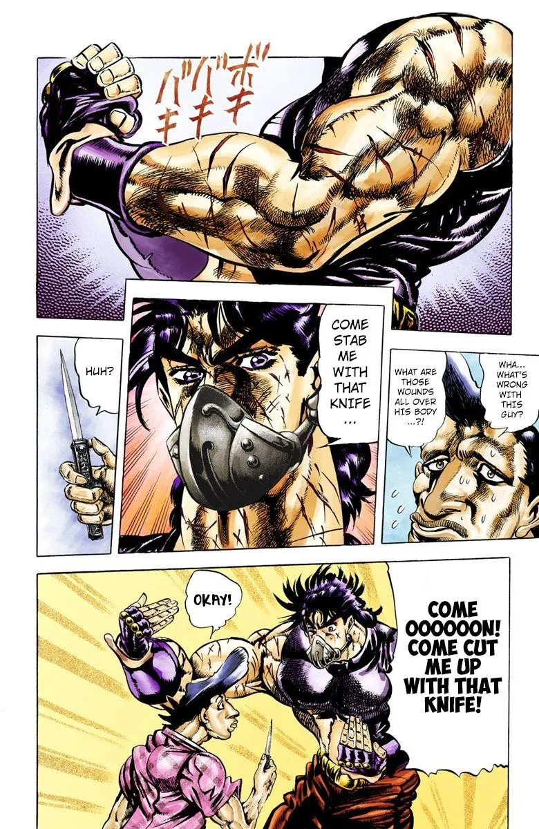 Read JoJo_s Bizarre Adventure Part 2 Battle Tendency Official Colored Manga Online