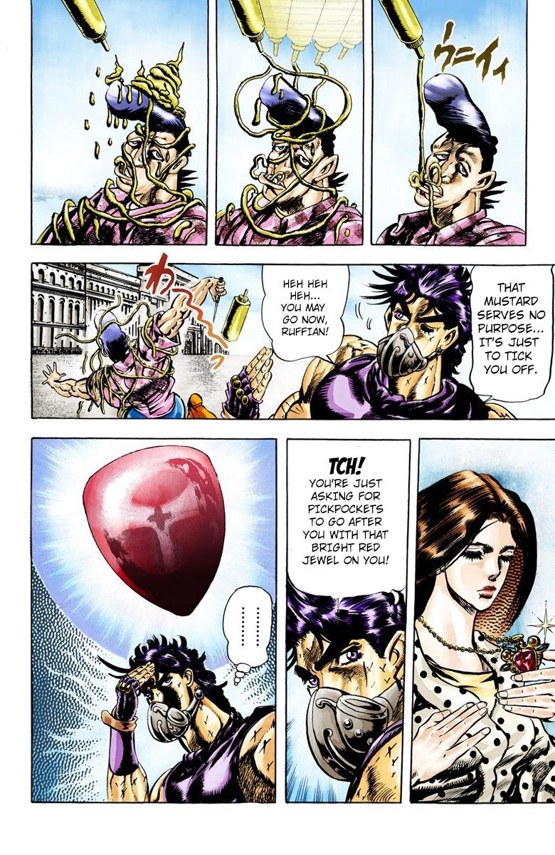 Read JoJo_s Bizarre Adventure Part 2 Battle Tendency Official Colored Manga Online