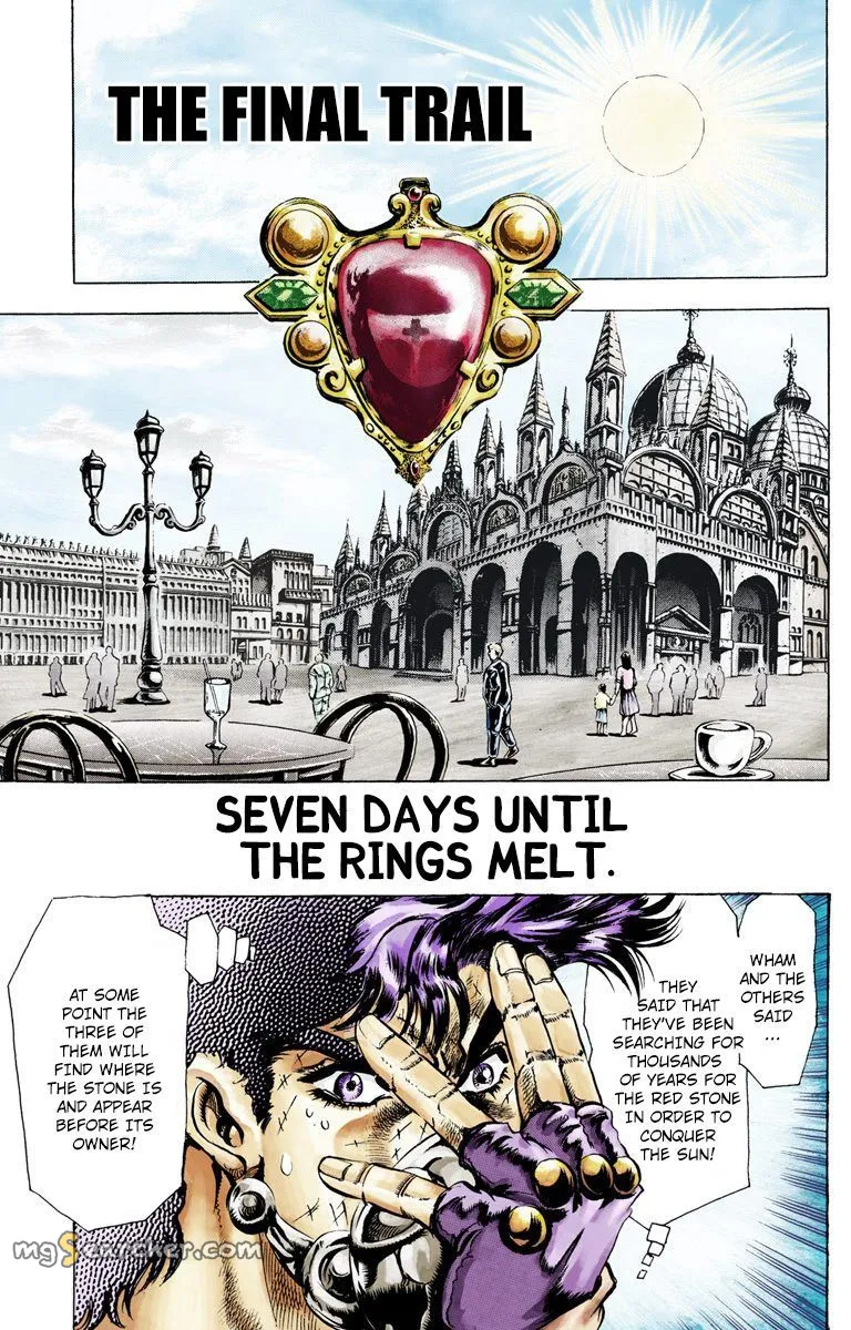 Read JoJo_s Bizarre Adventure Part 2 Battle Tendency Official Colored Manga Online