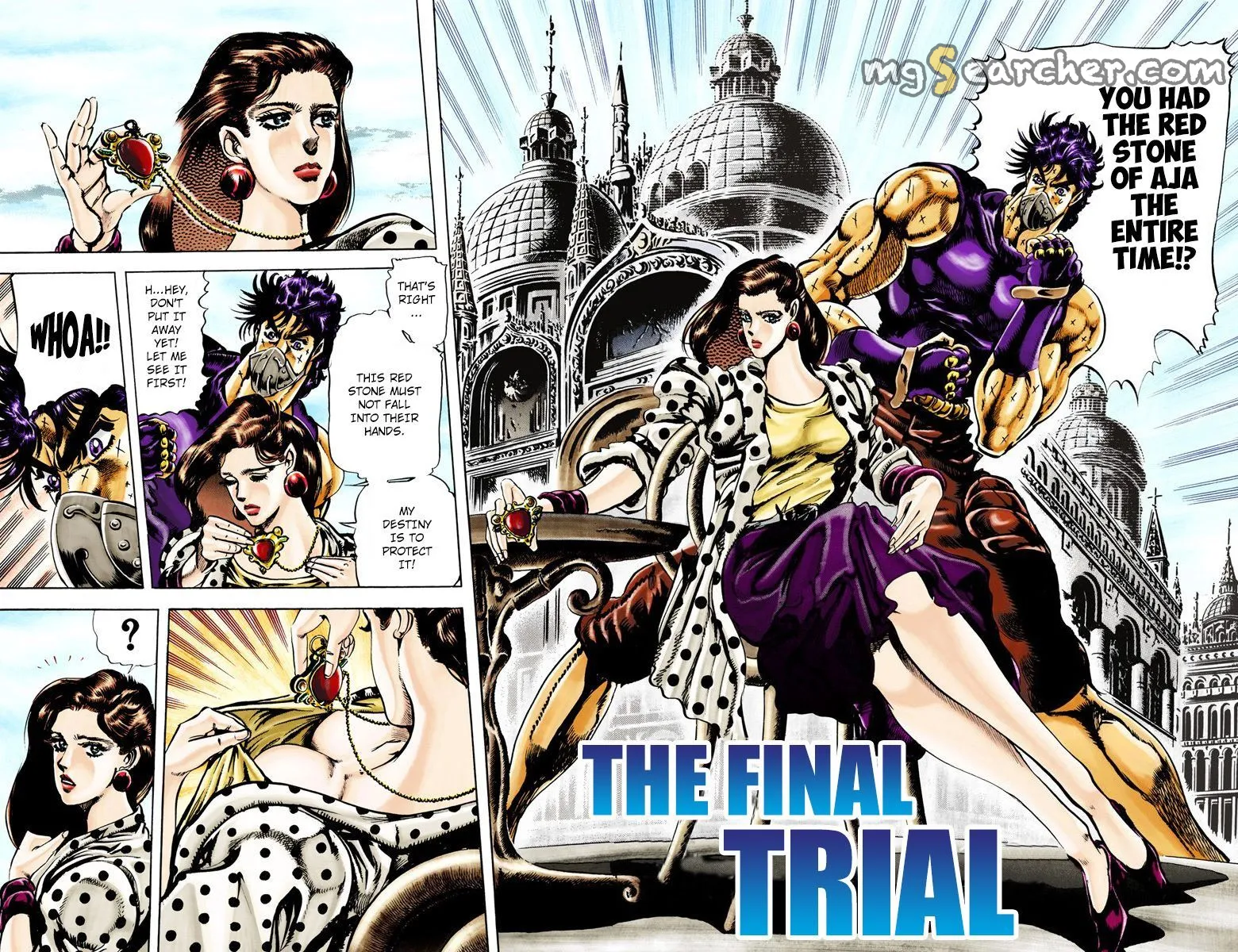 Read JoJo_s Bizarre Adventure Part 2 Battle Tendency Official Colored Manga Online