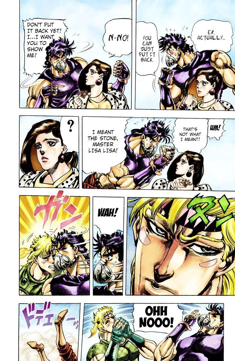 Read JoJo_s Bizarre Adventure Part 2 Battle Tendency Official Colored Manga Online