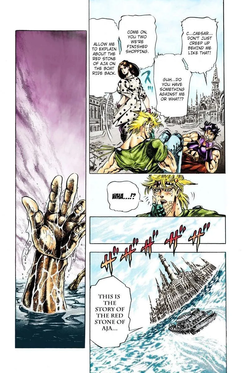 Read JoJo_s Bizarre Adventure Part 2 Battle Tendency Official Colored Manga Online