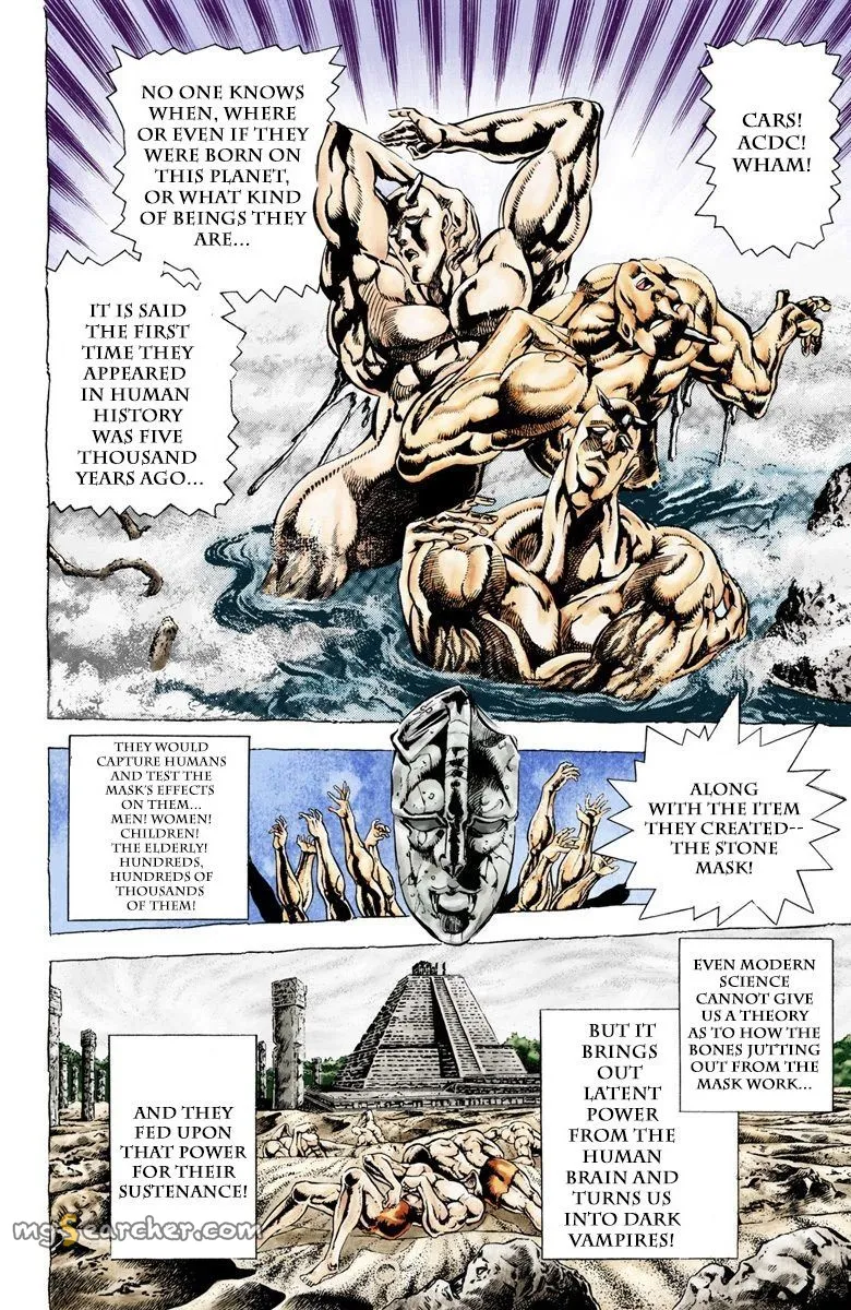 Read JoJo_s Bizarre Adventure Part 2 Battle Tendency Official Colored Manga Online
