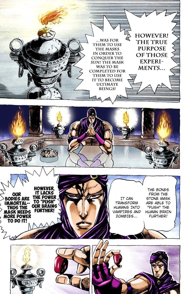 Read JoJo_s Bizarre Adventure Part 2 Battle Tendency Official Colored Manga Online