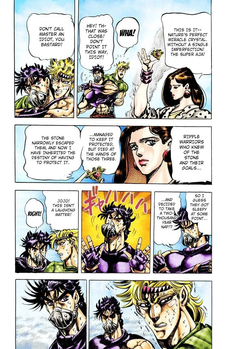Read JoJo_s Bizarre Adventure Part 2 Battle Tendency Official Colored Manga Online