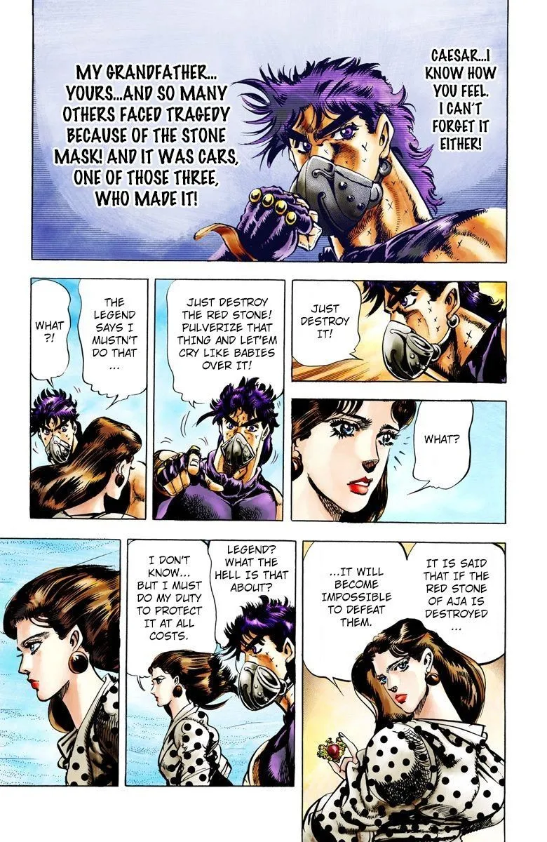 Read JoJo_s Bizarre Adventure Part 2 Battle Tendency Official Colored Manga Online