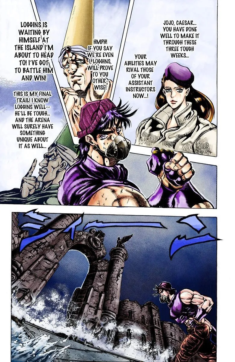 Read JoJo_s Bizarre Adventure Part 2 Battle Tendency Official Colored Manga Online