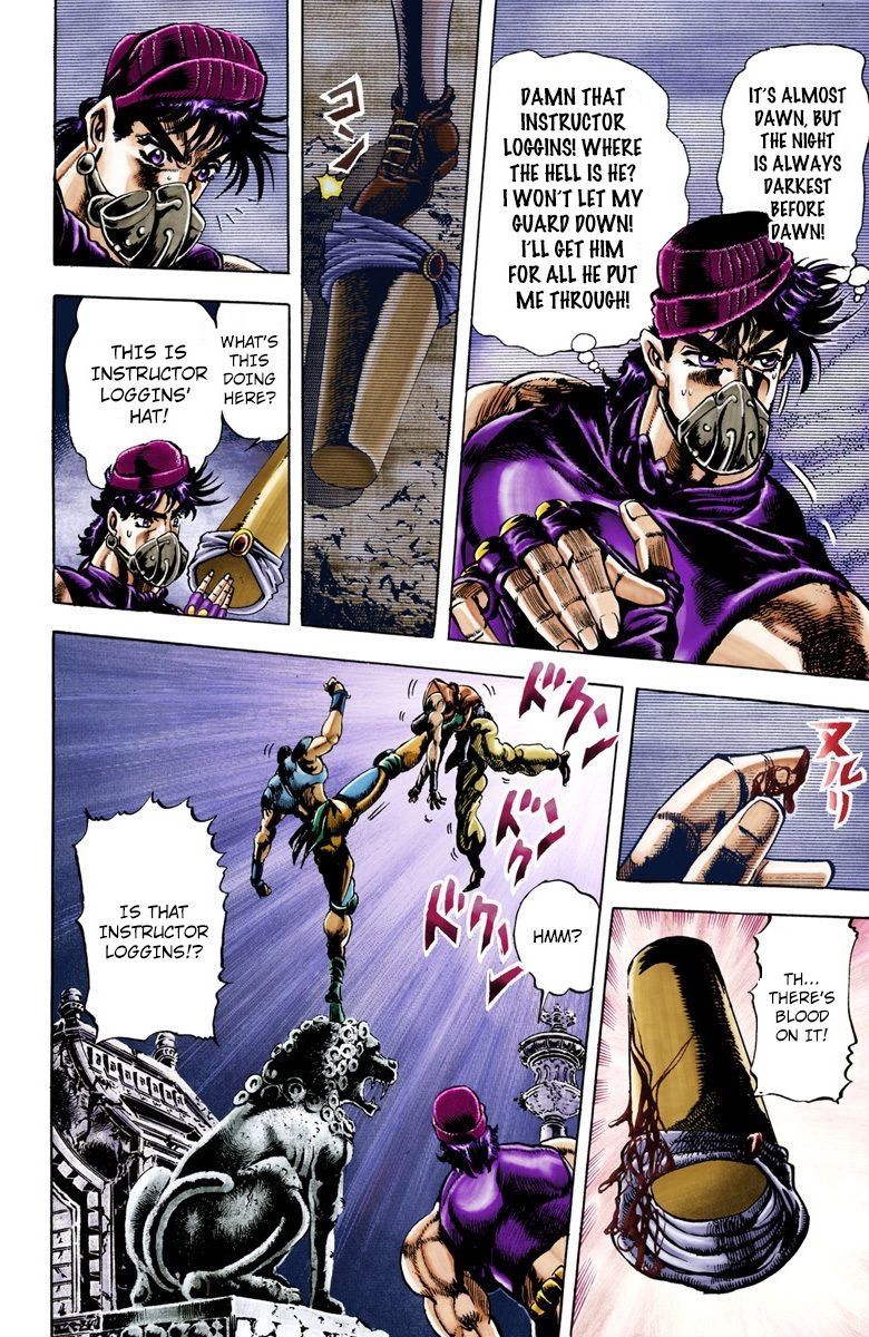 Read JoJo_s Bizarre Adventure Part 2 Battle Tendency Official Colored Manga Online