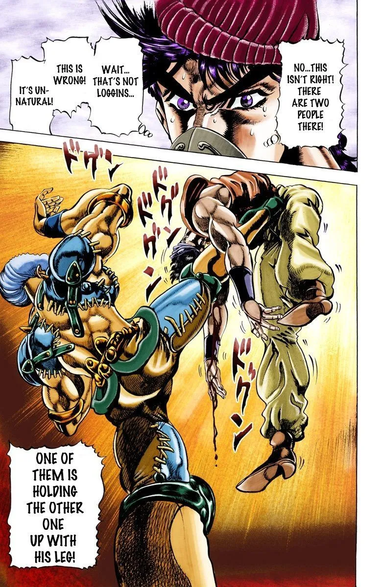 Read JoJo_s Bizarre Adventure Part 2 Battle Tendency Official Colored Manga Online