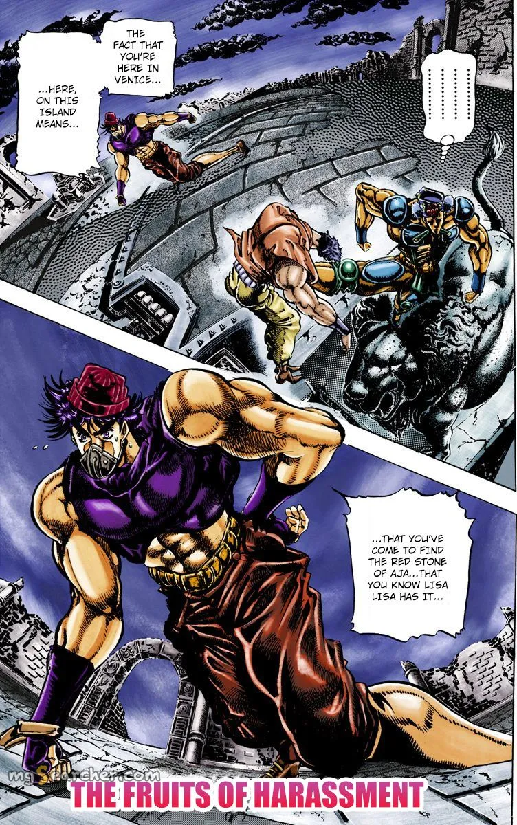 Read JoJo_s Bizarre Adventure Part 2 Battle Tendency Official Colored Manga Online