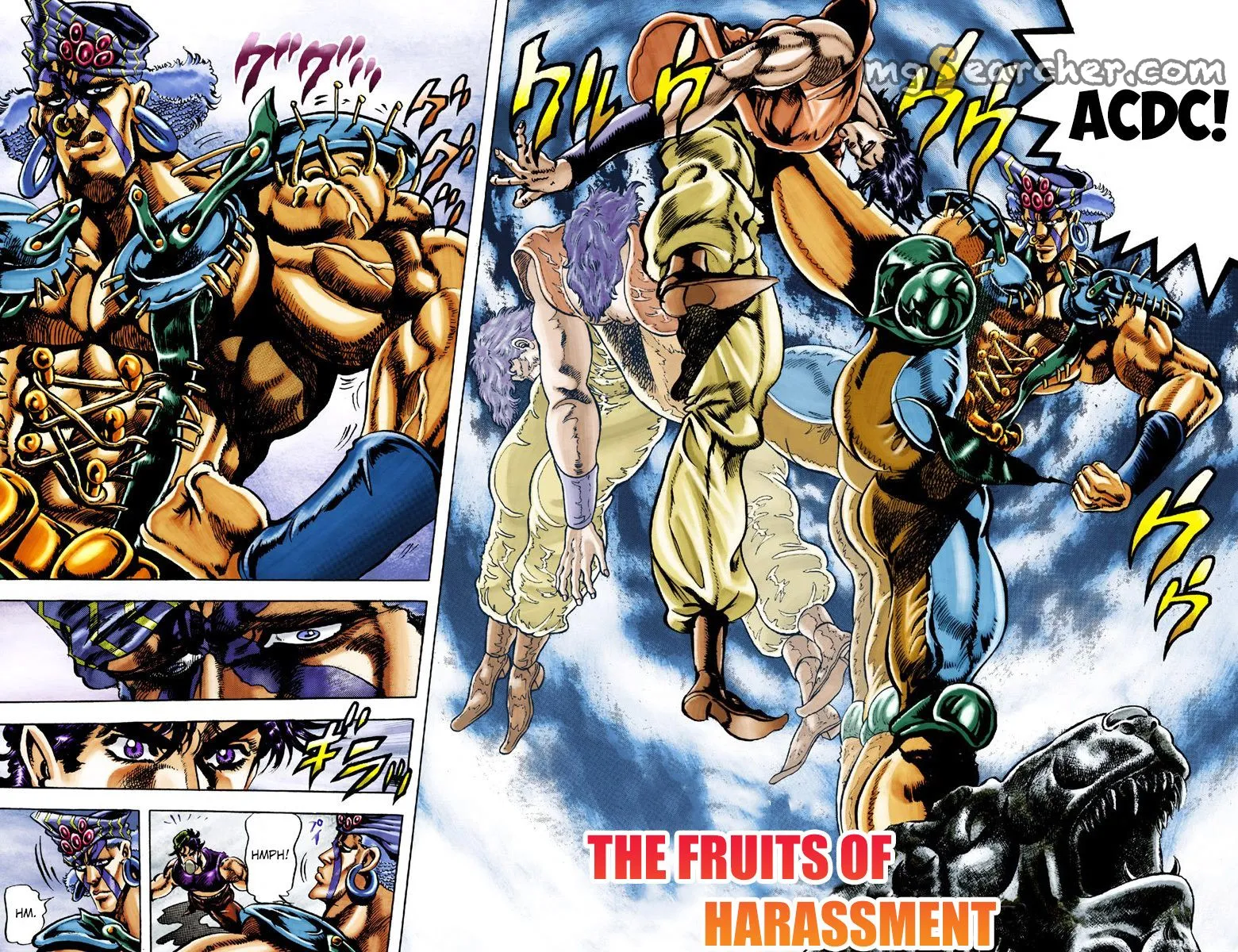 Read JoJo_s Bizarre Adventure Part 2 Battle Tendency Official Colored Manga Online