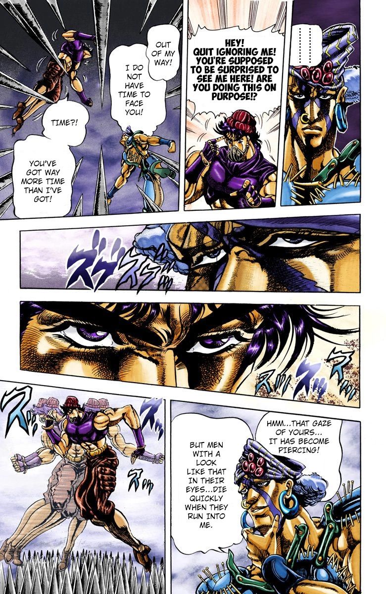 Read JoJo_s Bizarre Adventure Part 2 Battle Tendency Official Colored Manga Online