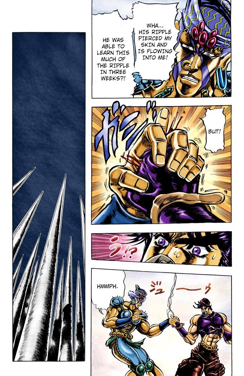 Read JoJo_s Bizarre Adventure Part 2 Battle Tendency Official Colored Manga Online