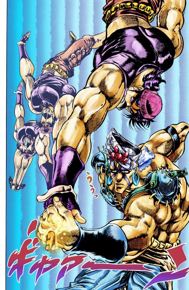 Read JoJo_s Bizarre Adventure Part 2 Battle Tendency Official Colored Manga Online