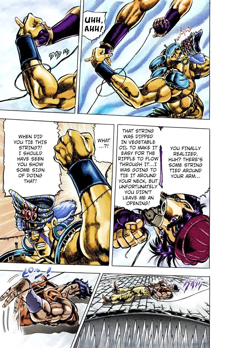 Read JoJo_s Bizarre Adventure Part 2 Battle Tendency Official Colored Manga Online